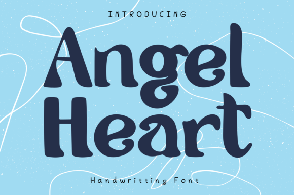Angel Heart Font - Featured Image