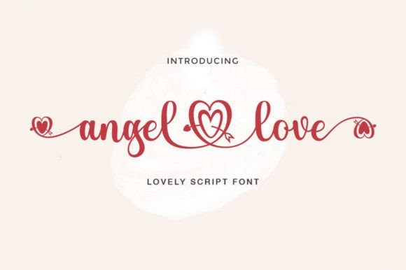 Angel Love Font - Featured Image