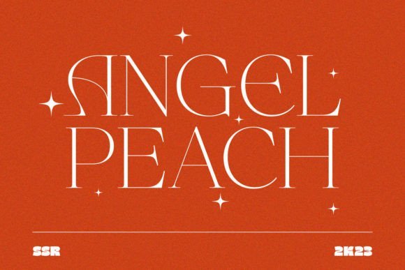 Angel Peach Font - Featured Image