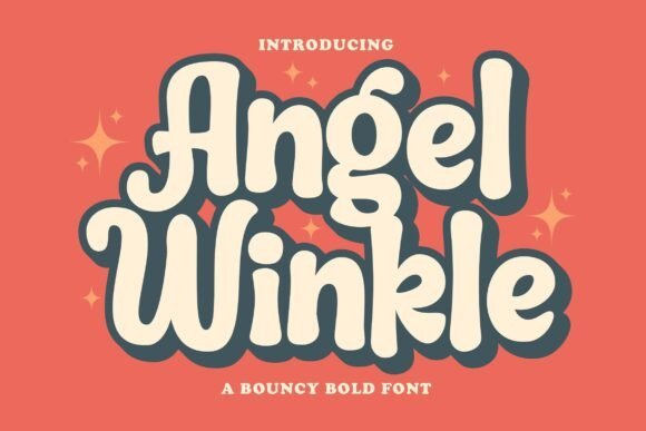 Angel Winkle Font - Featured Image