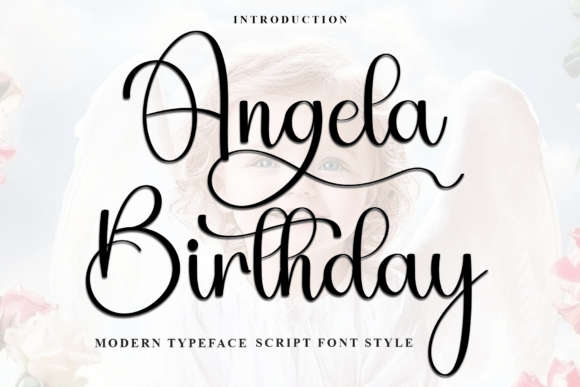 Angela Birthday Font - Featured Image