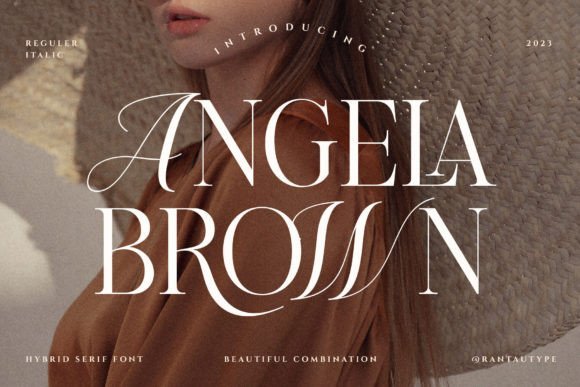 Angela Brown Font - Featured Image