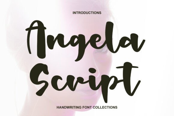 Angela Script Font - Featured Image