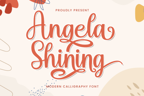 Angela Shining Font - Featured Image