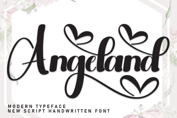 Angeland Font - Featured Image
