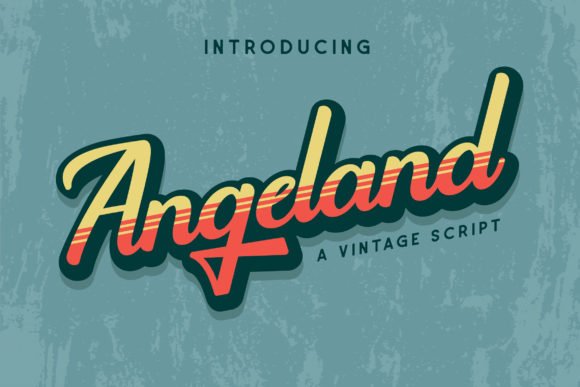 Angeland Font - Featured Image