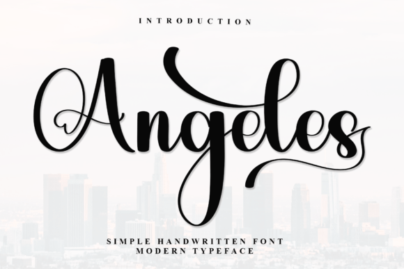 Angeles Font - Featured Image