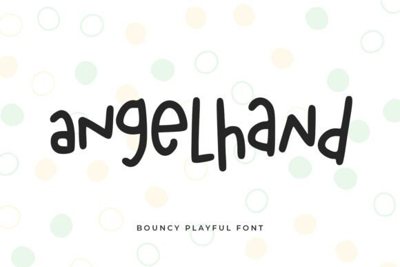 Angelhand Font - Featured Image