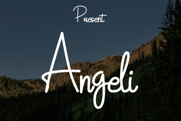 Angeli Font - Featured Image