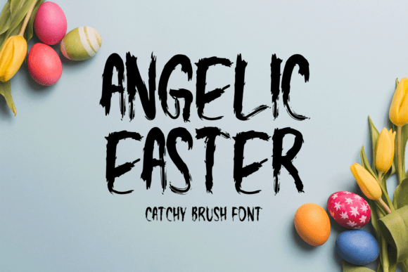 Angelic Easter Font - Featured Image