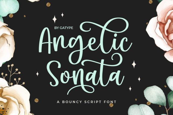 Angelic Sonata Font - Featured Image