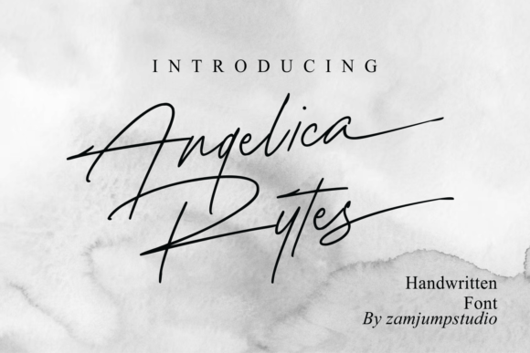 Angelica Rytes Font - Featured Image