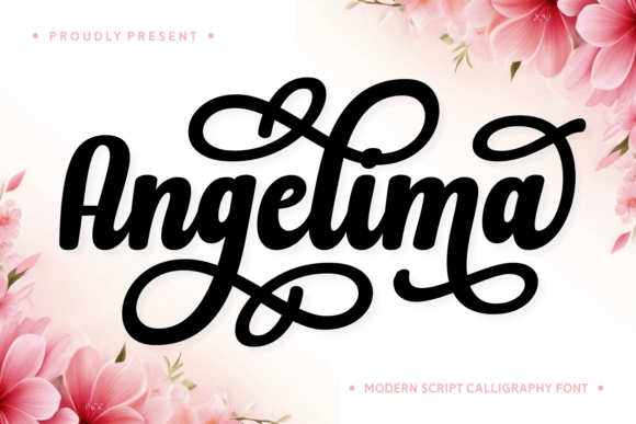Angelima Font - Featured Image