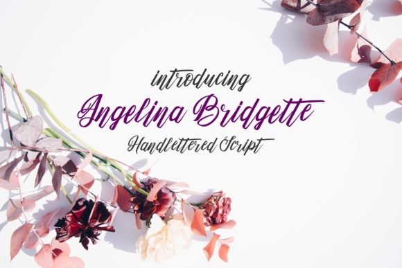 Angelina Bridgette Font - Featured Image