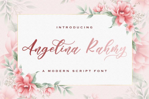 Angelina Rahmy Font - Featured Image