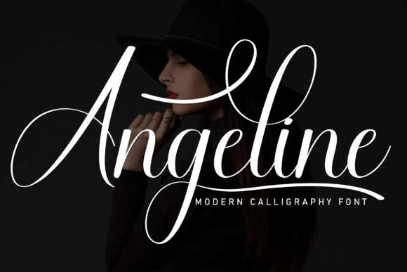 Angeline Font - Featured Image