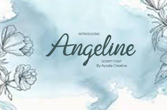 Angeline Font - Featured Image