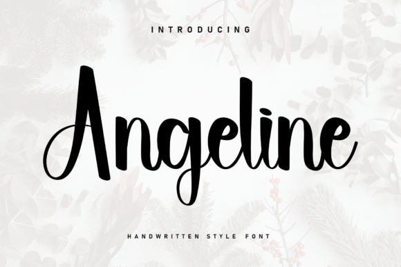 Angeline Font - Featured Image