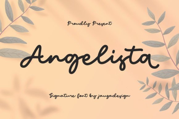 Angelista Font - Featured Image