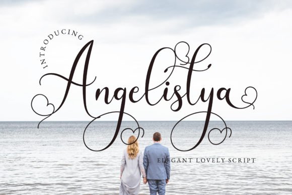 Angelistya Font - Featured Image