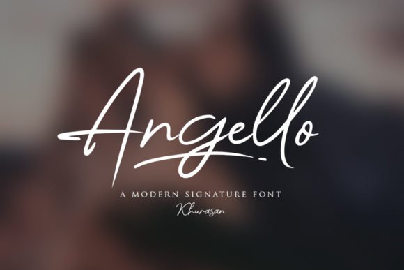 Angello Font - Featured Image