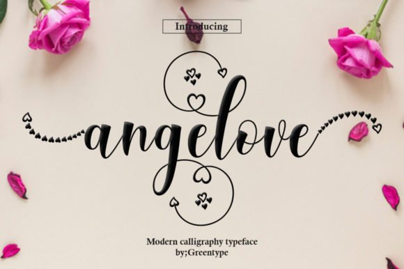 Angelove Font - Featured Image