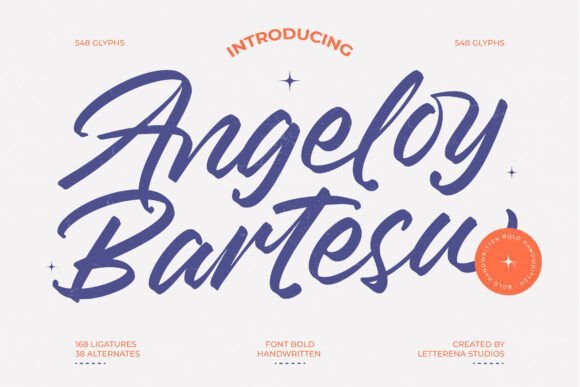 Angeloy Bartesu Font - Featured Image