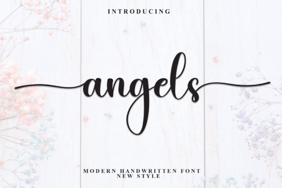 Angels Font - Featured Image