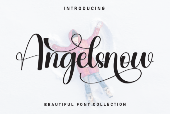 Angelsnow Font - Featured Image