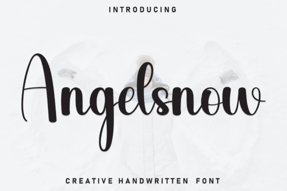 Angelsnow Font - Featured Image