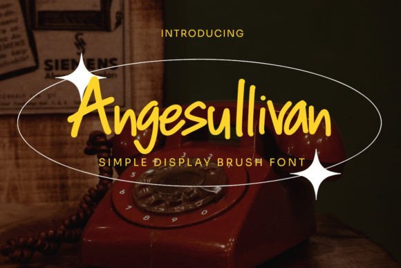 Angesullivan Font - Featured Image
