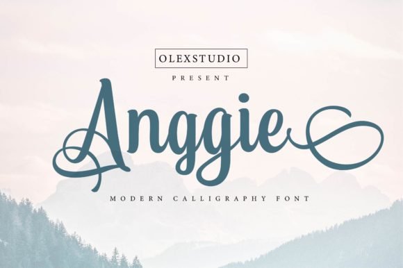 Anggie Font - Featured Image