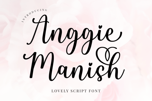 Anggie Manish Font - Featured Image