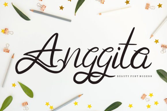 Anggita Font - Featured Image