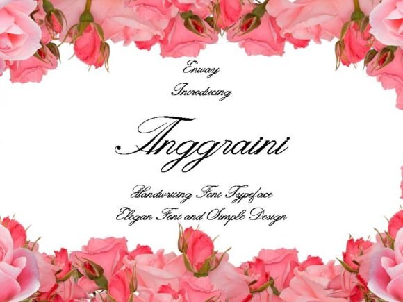 Anggraini Font - Featured Image