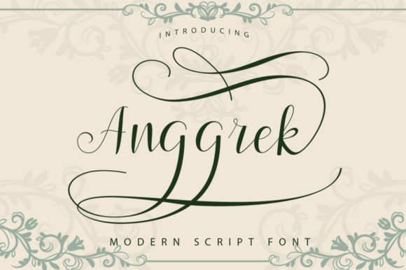Anggrek Font - Featured Image