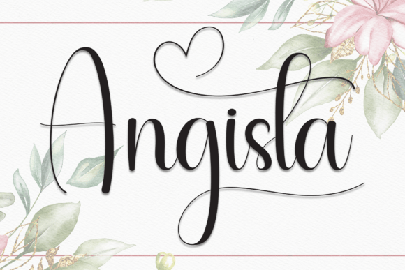 Angista Font - Featured Image