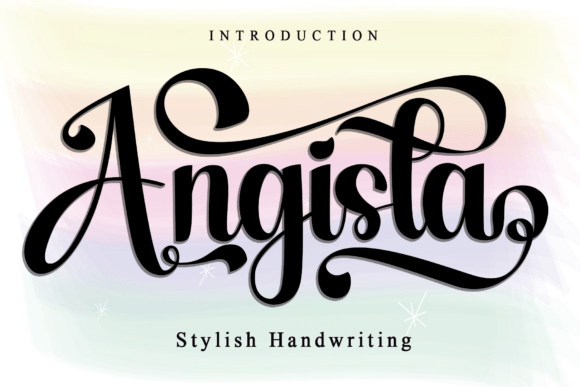 Angista Font - Featured Image