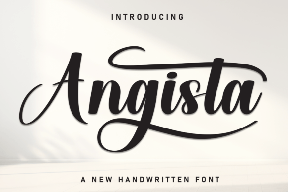 Angista Font - Featured Image