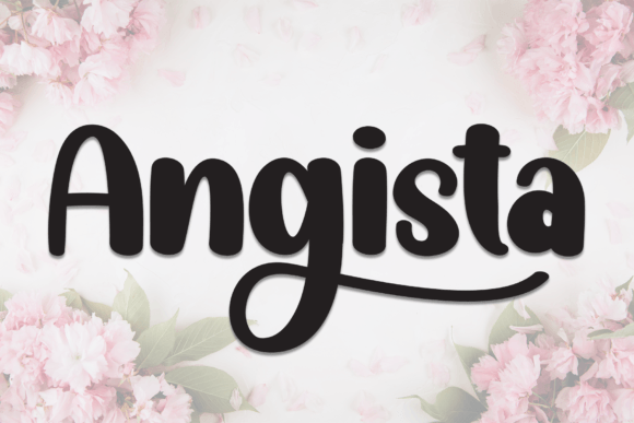 Angista Font - Featured Image