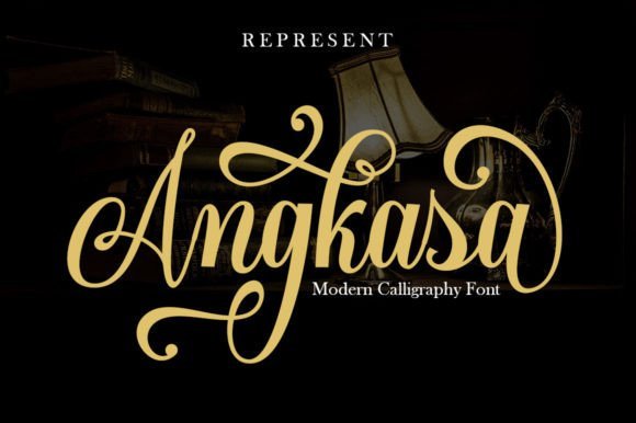 Angkasa Font - Featured Image