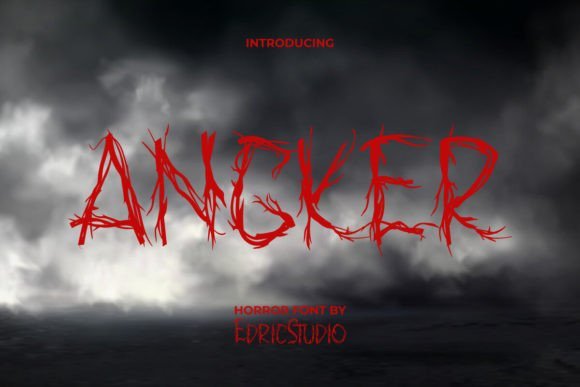 Angker Font - Featured Image
