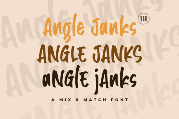 Angle Janks Font - Featured Image