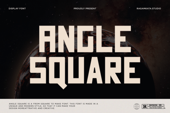 Angle Square Font - Featured Image
