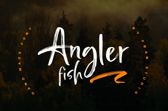 Angler Fish Font - Featured Image