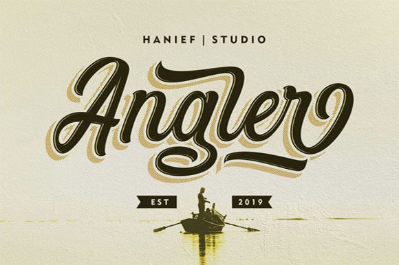 Angler Font - Featured Image