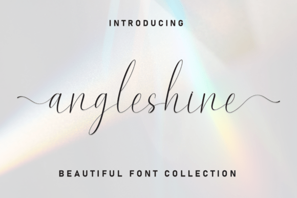 Angleshine Font - Featured Image