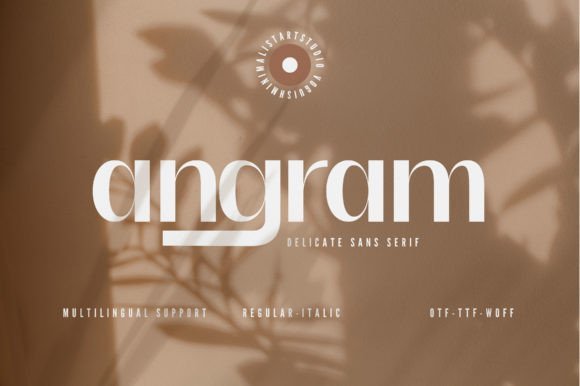 Angram Font - Featured Image
