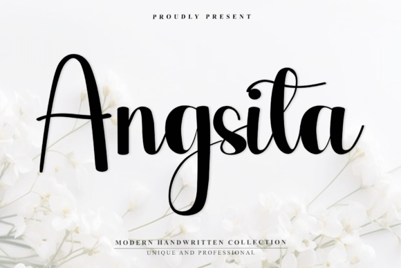 Angsita Font - Featured Image