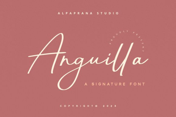 Anguilla Font - Featured Image
